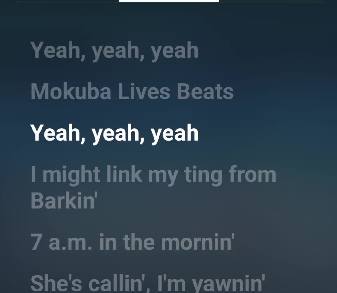 @Lyrics Song