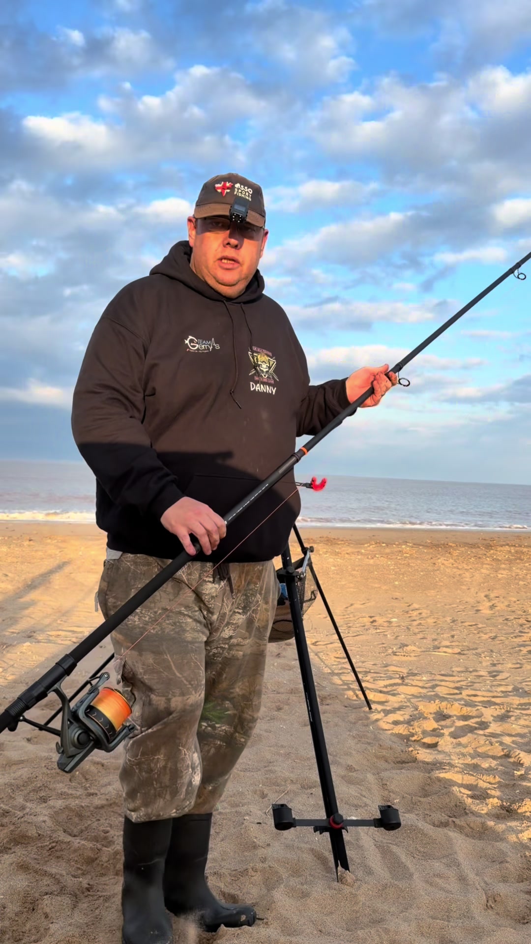 @Uk sea fishing with big dan