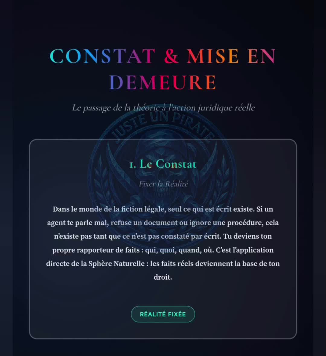 @Juste un Pirate.