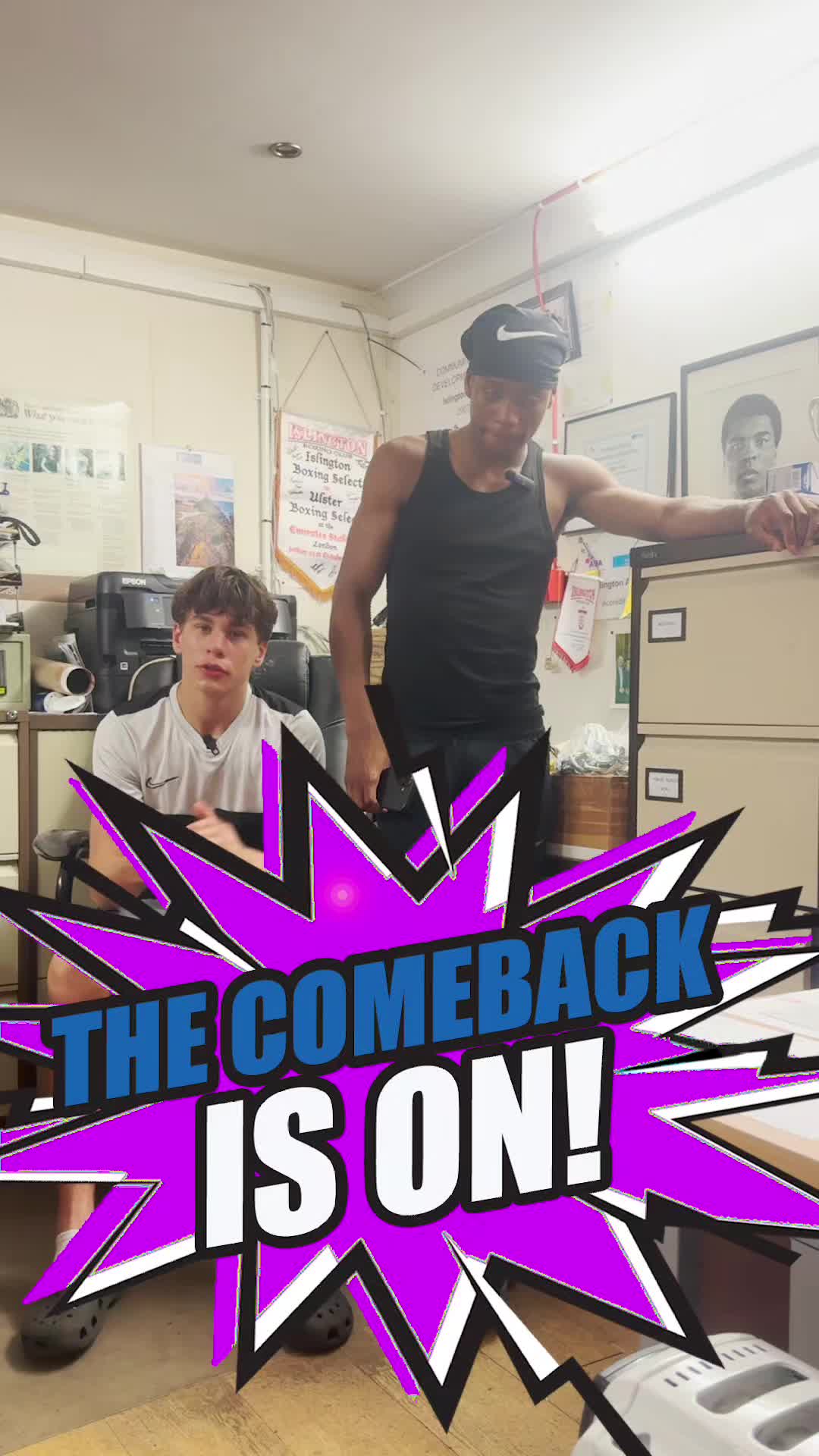 @Yash & Dylan Boxing