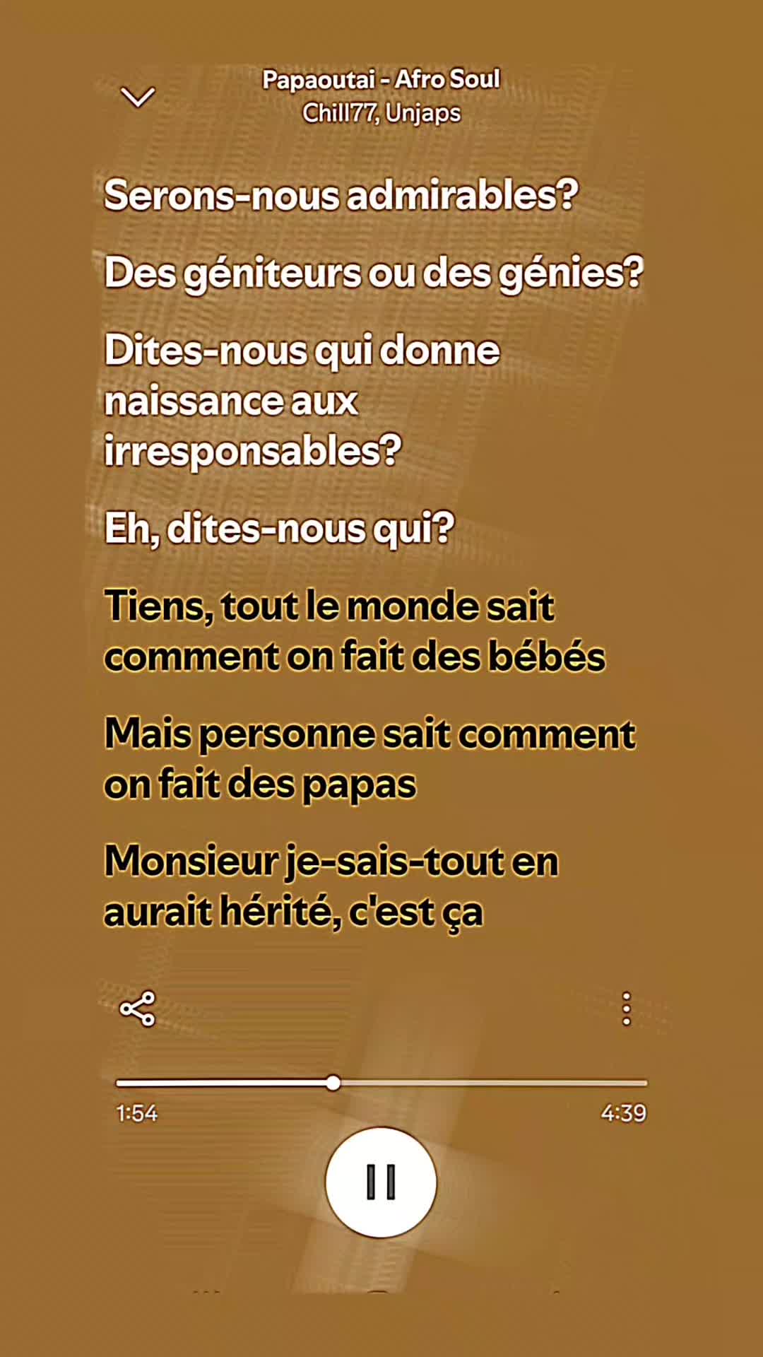 @Musiques paroles