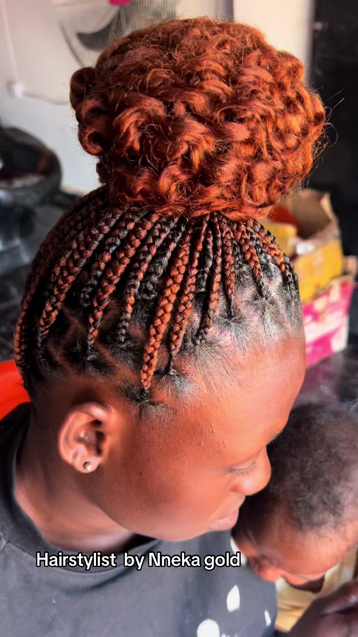 @Hairstylist by Nneka gold