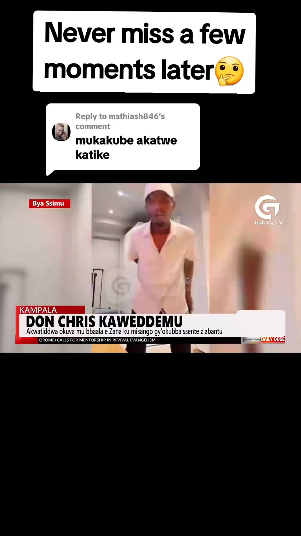 @Mr God Kayumbu