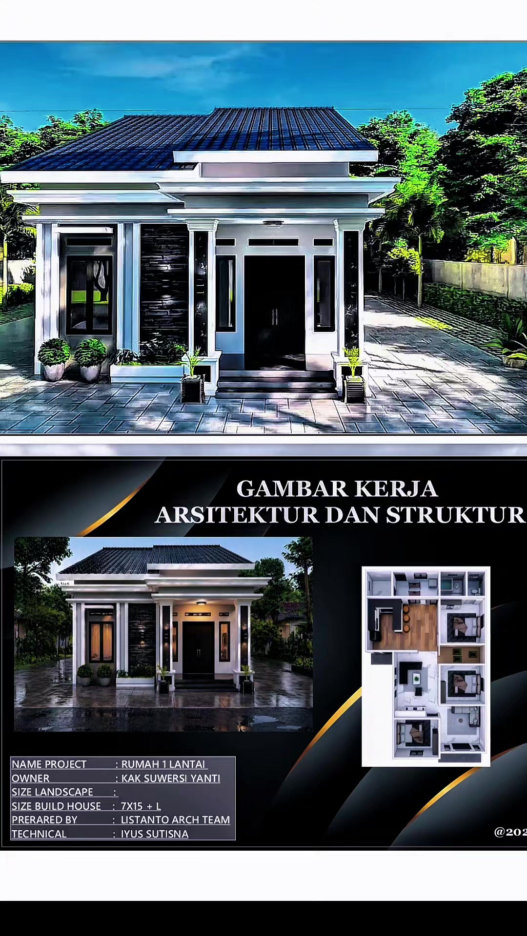 @DESAIN RUMAH LISTANTO ARCH