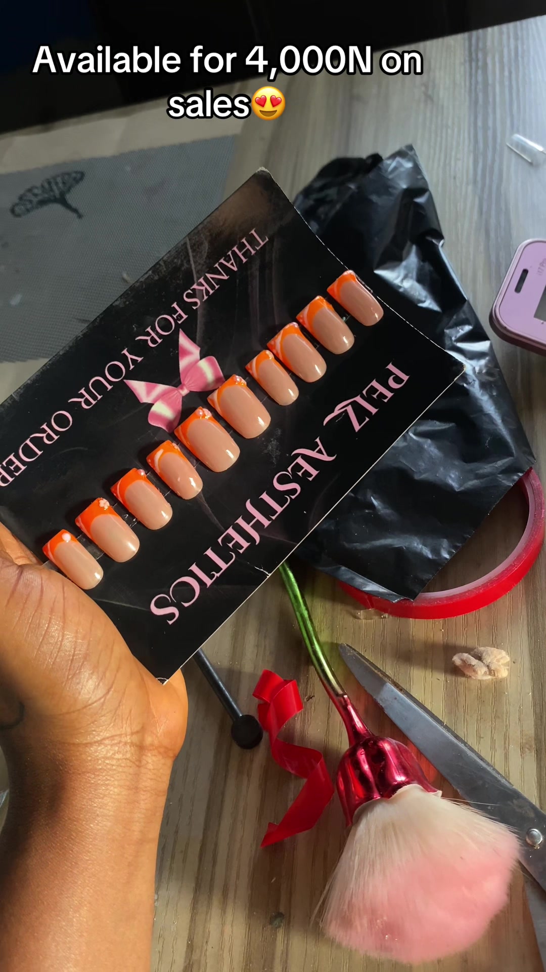 @NAIL TECH IN ABIOLA WAY ABATA