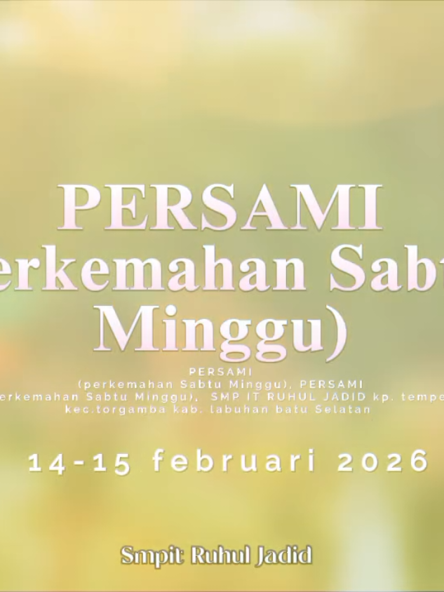 @ANGKATAN PERTAMA SMP IT