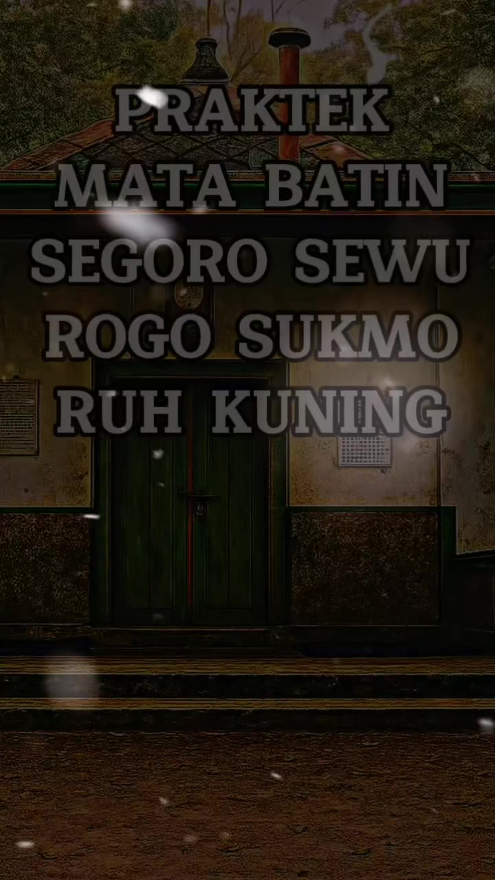 @SAMBER NYOWO WASKTO