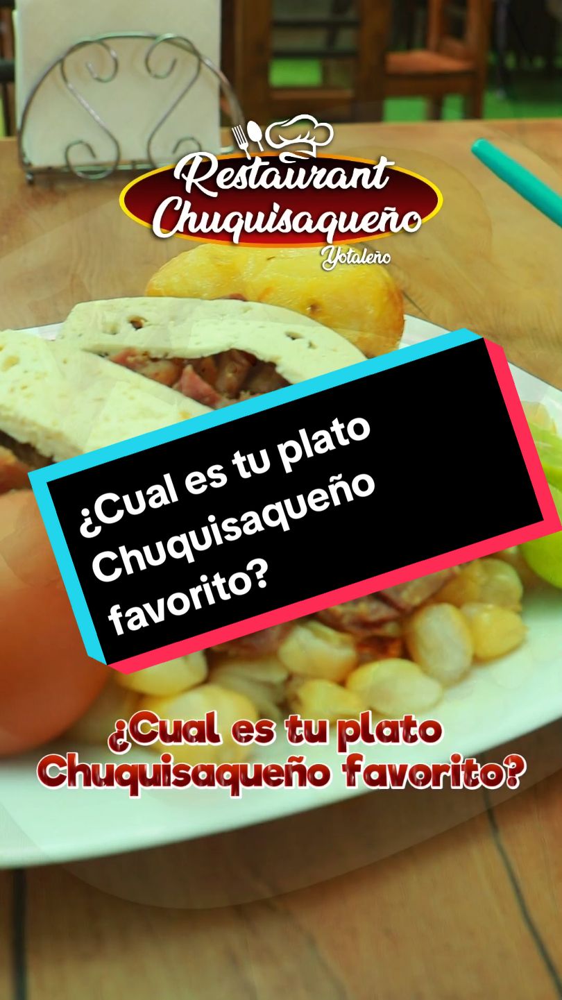 @Restaurante Chuquisaqueño