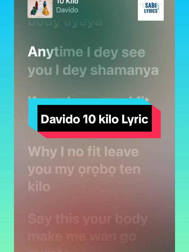 @Sabi Lyrics