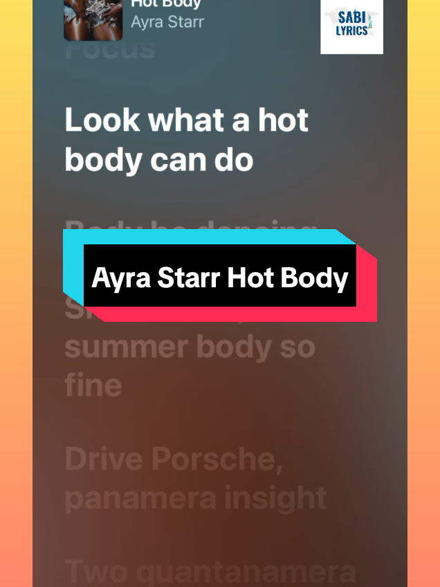 @Sabi Lyrics