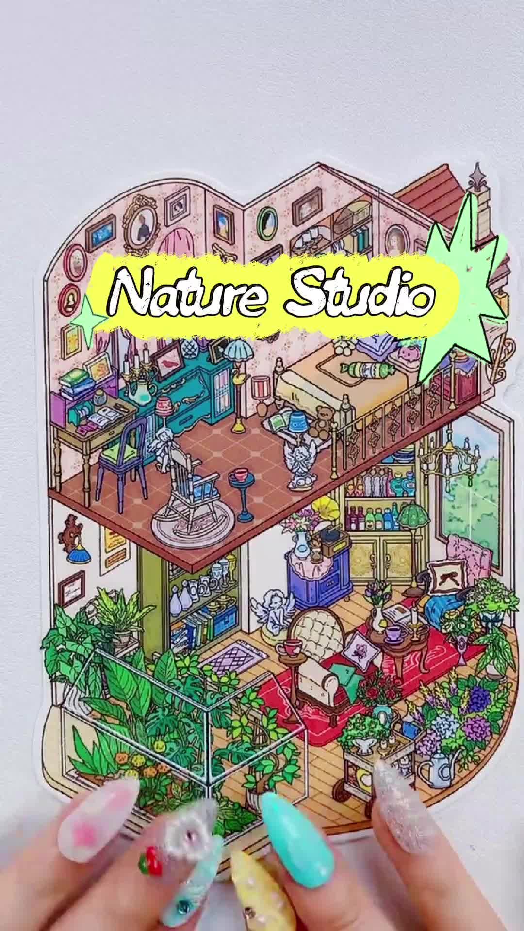 ASMR 3D Scene Sticker: Nature Studio – | Betty Mini Stickers ...