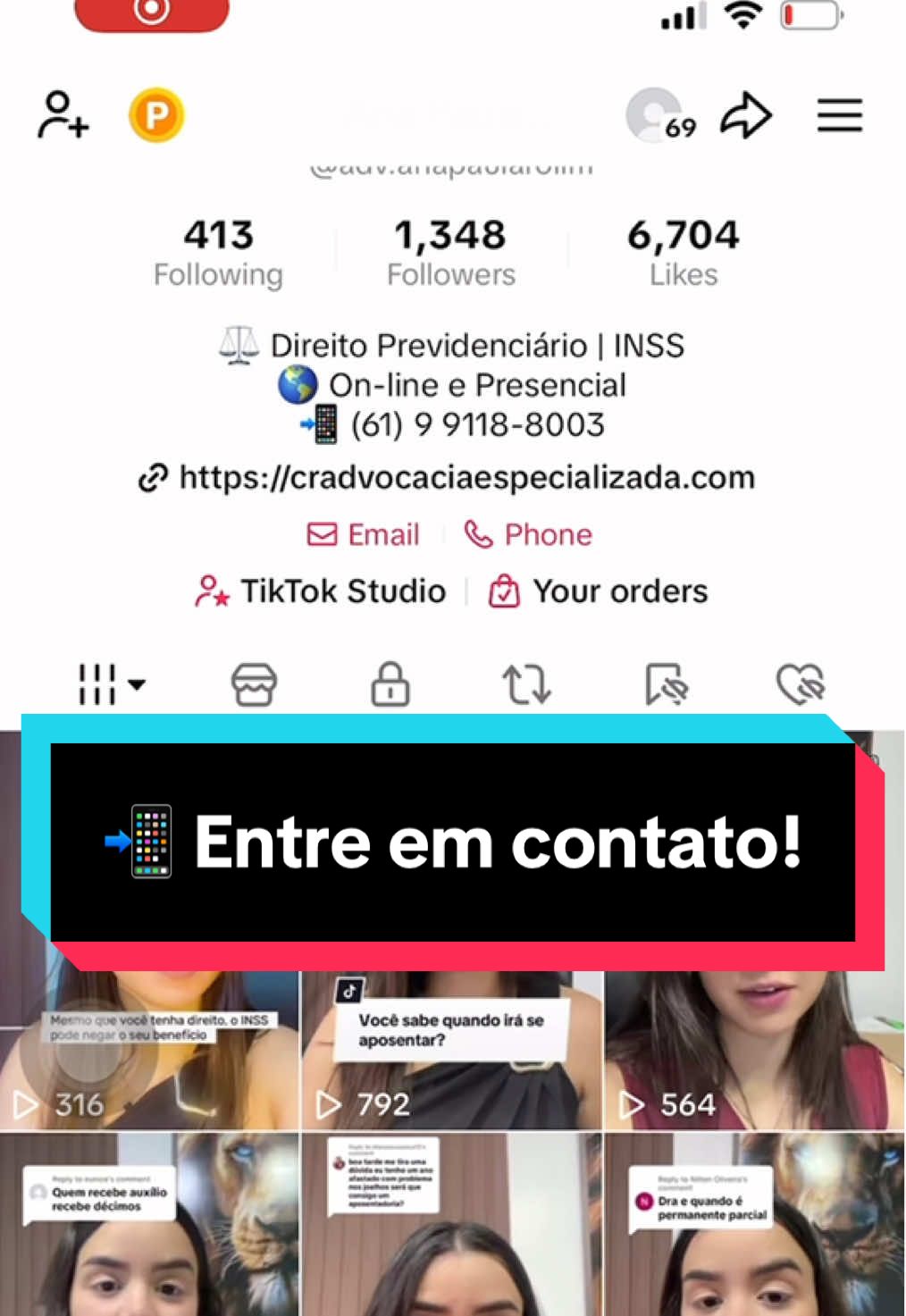 @Ana Paula Rolim| Advogada INSS