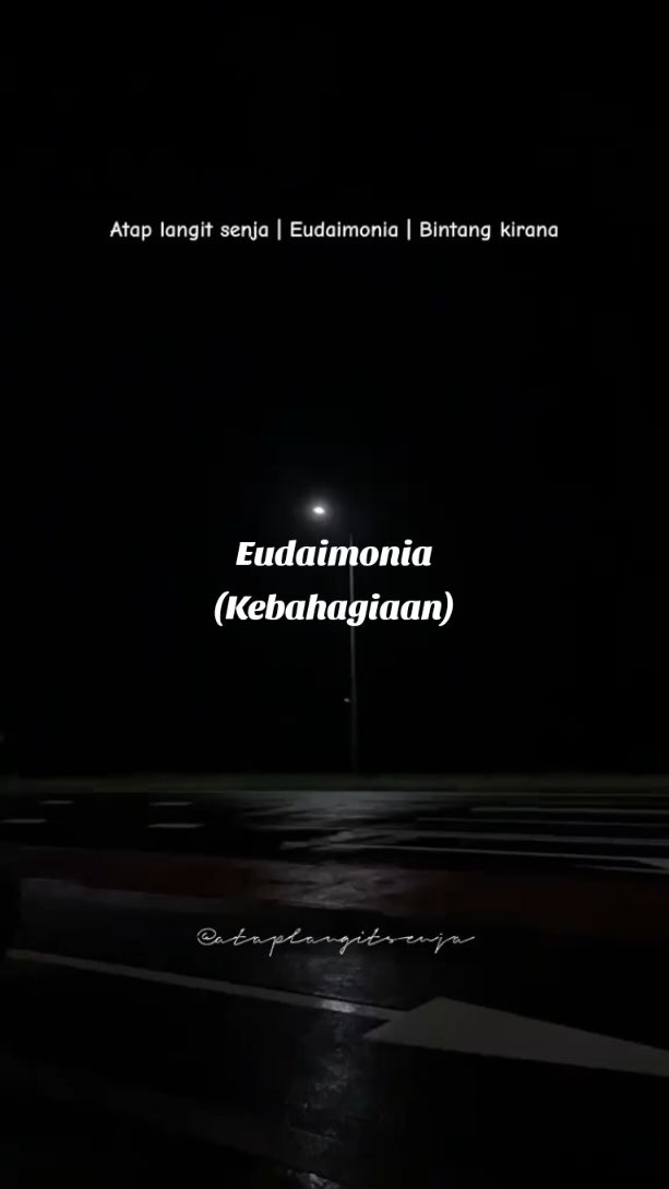 @Atap Langit Senja