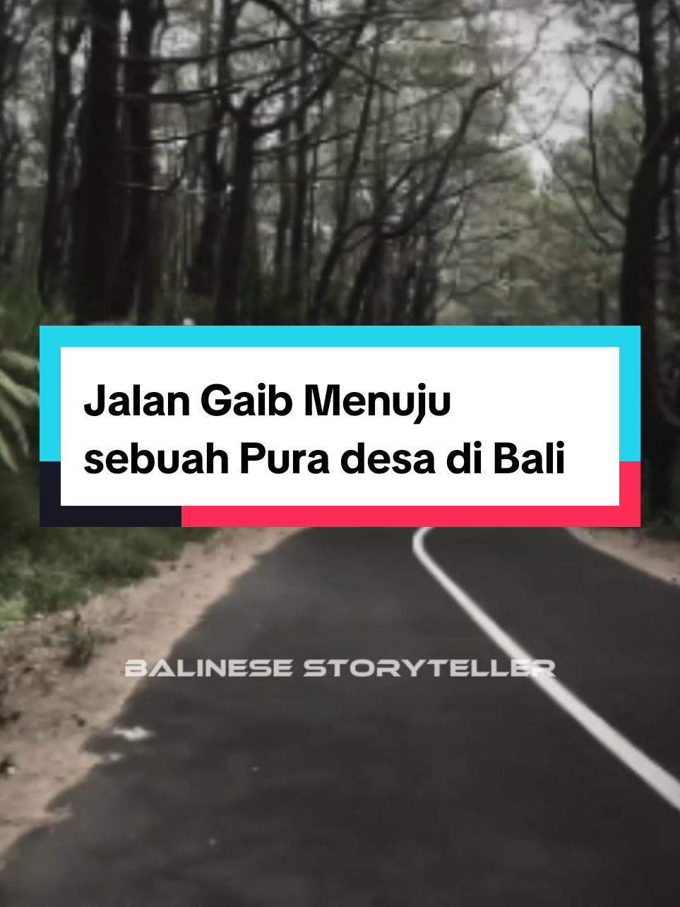 @Balinese Storyteller