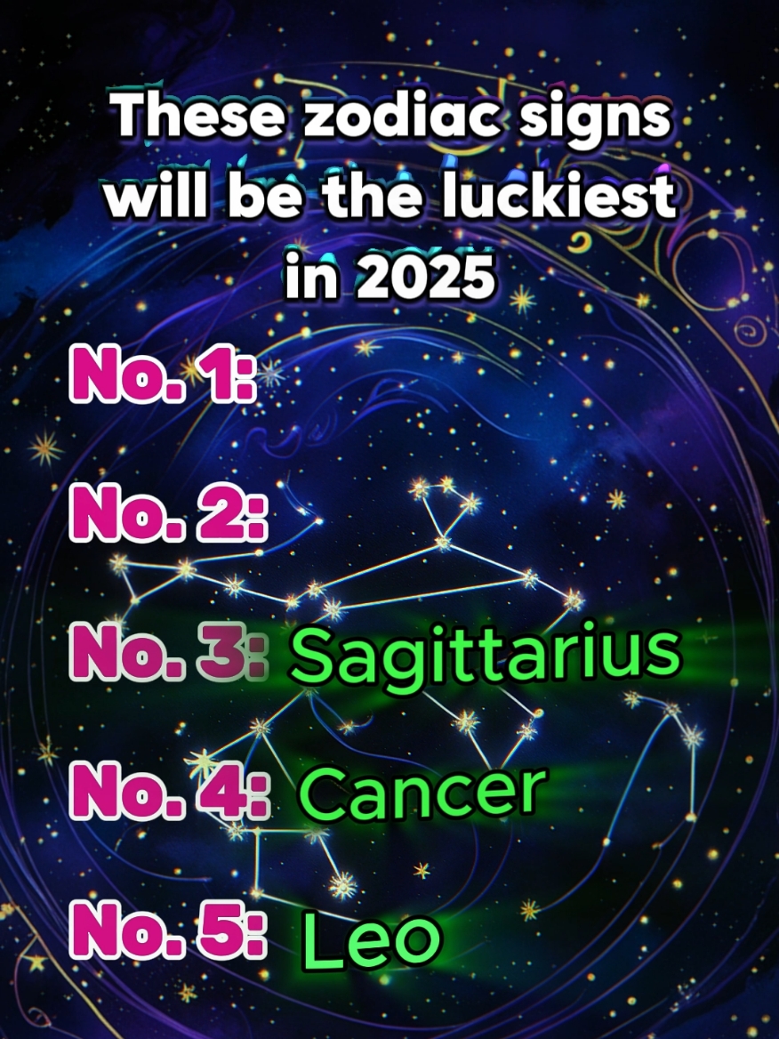 These zodiac signs will be the luckiest | starwhisper (@golden.text02)
