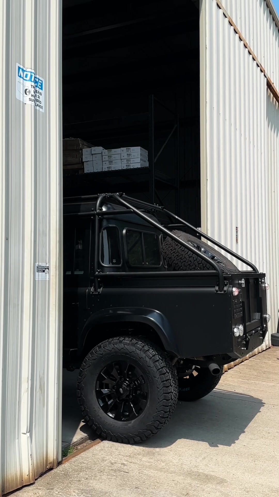 All Black Land Rover Defender 110 Crew | HIMALAYA (@drivehimalaya)