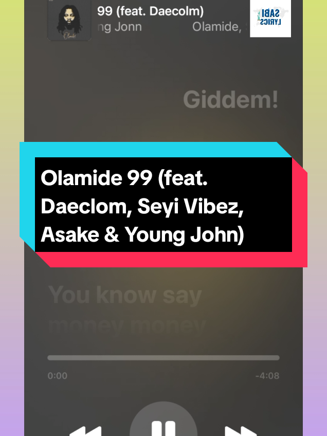 @Sabi Lyrics