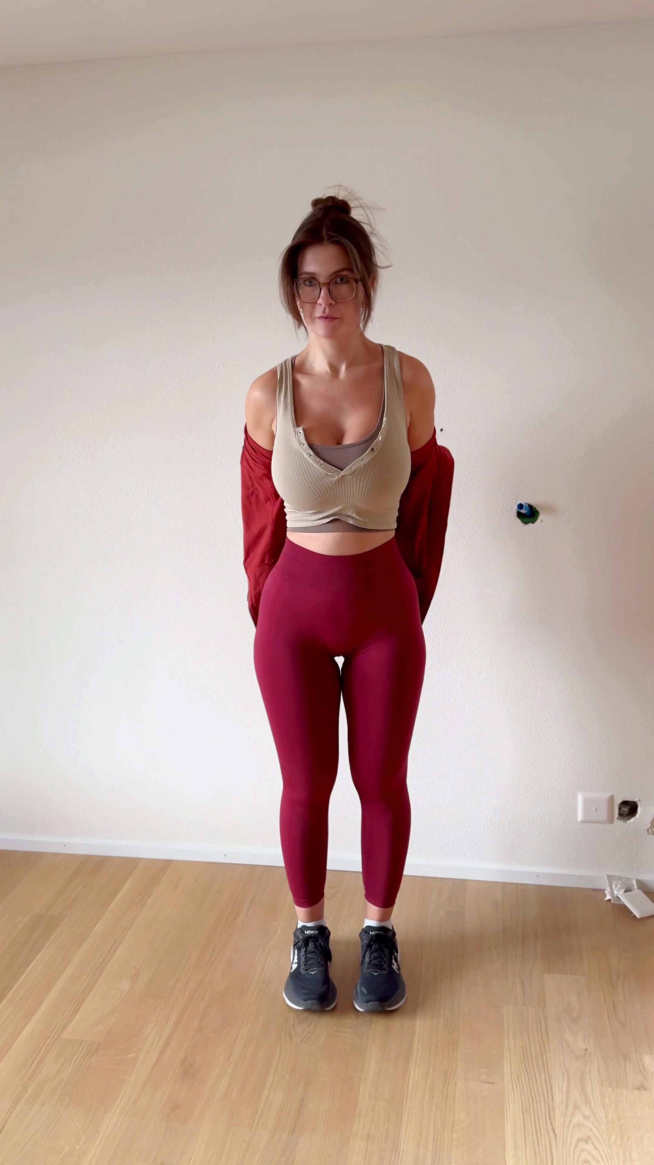 Watch video Stepsister caught jerking off and let me cum on her big tits on...