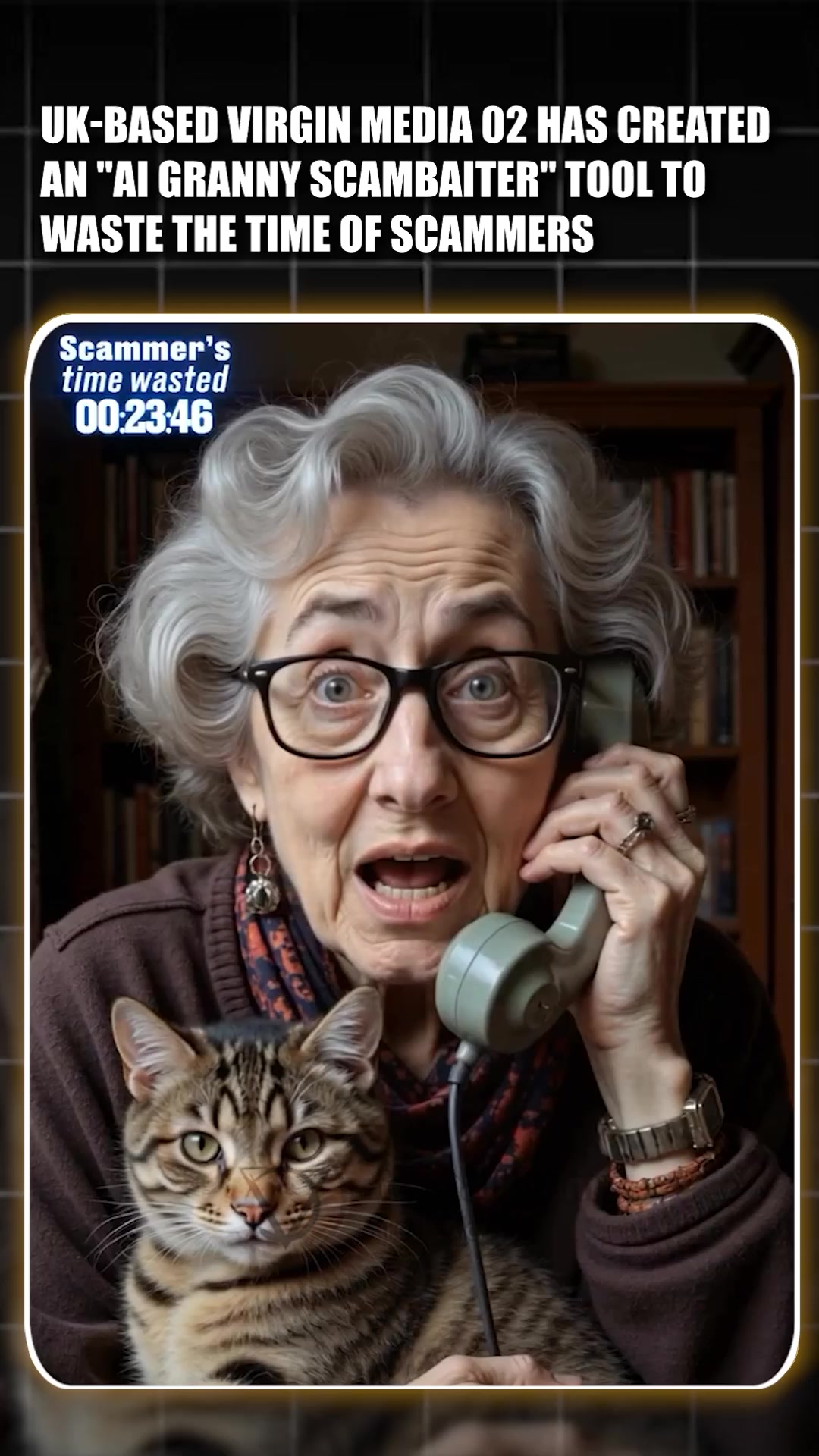 This is generative AI at its best! 👵👏 | Tech Alchemy (@techalchemy)