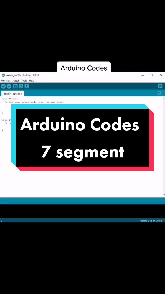 Arduino Codes of DIY 7 Segment Display | Project ni Enteng (@project_ni ...