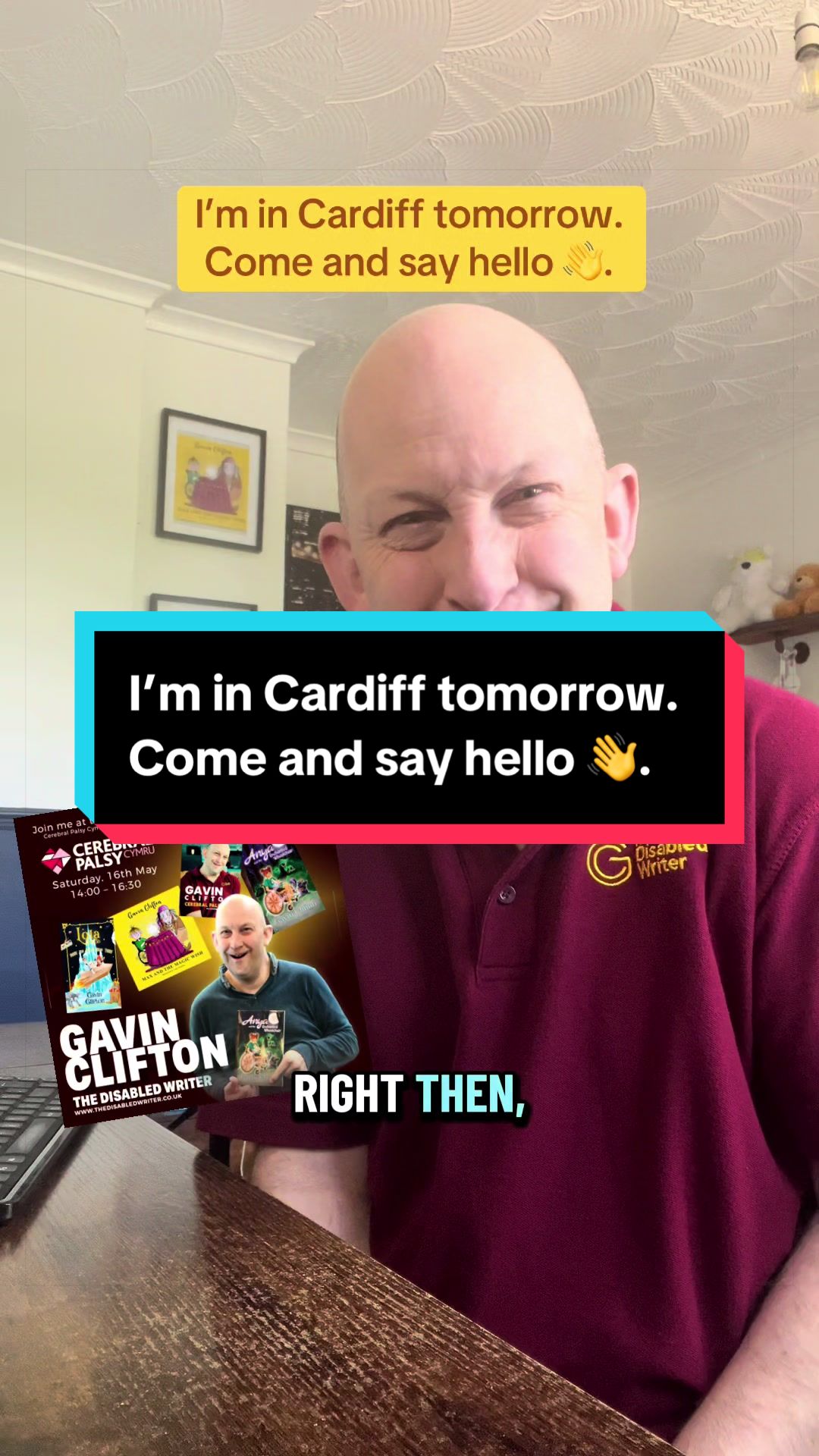 @Gavin Clifton Disabled Writer