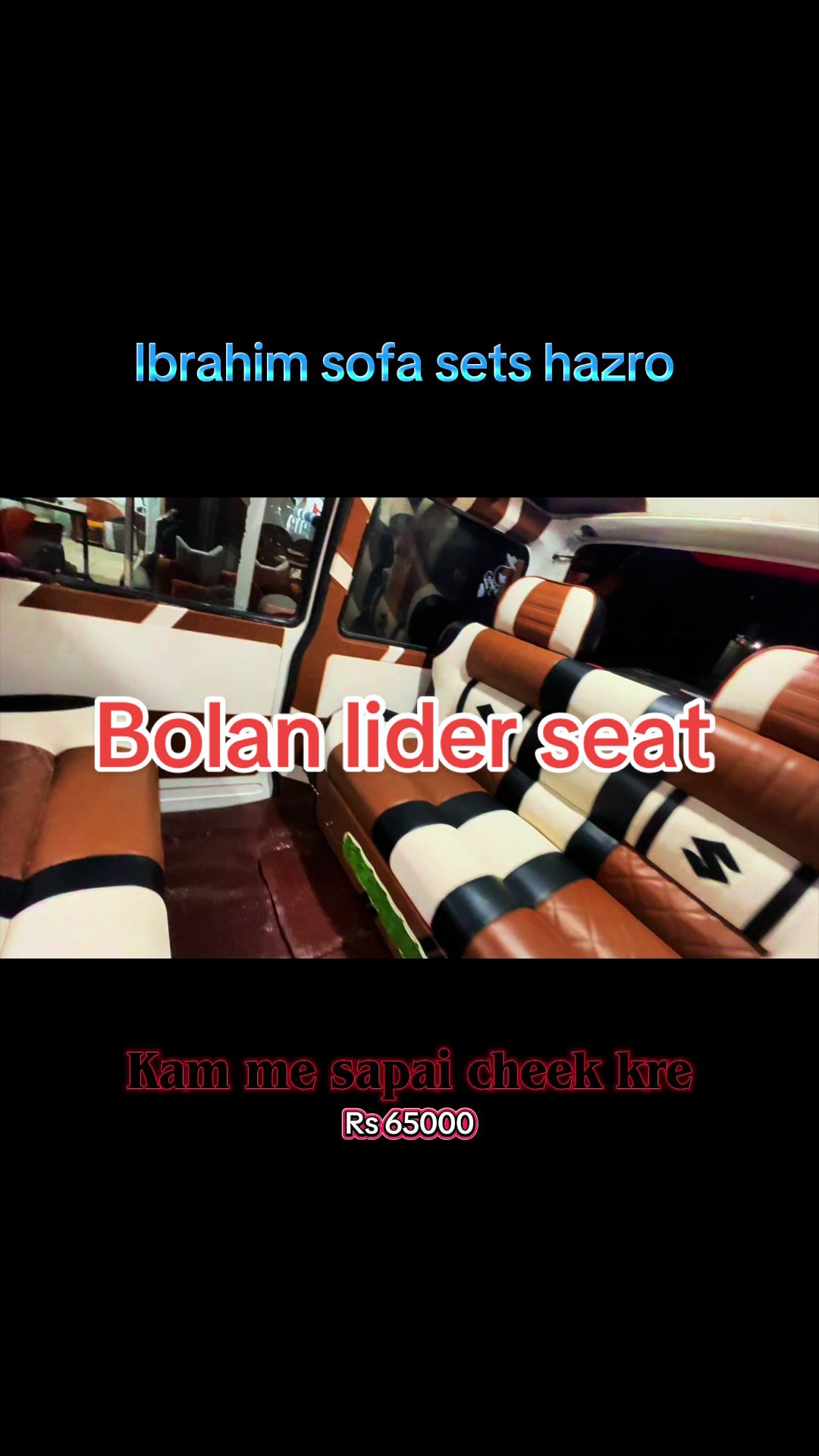 @Ibrahim sofa seat hazro