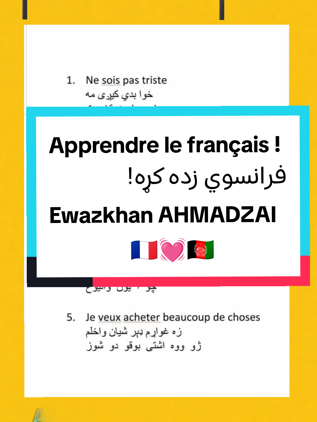 @{{French 🇫🇷💞🇦🇫 Pashto}}