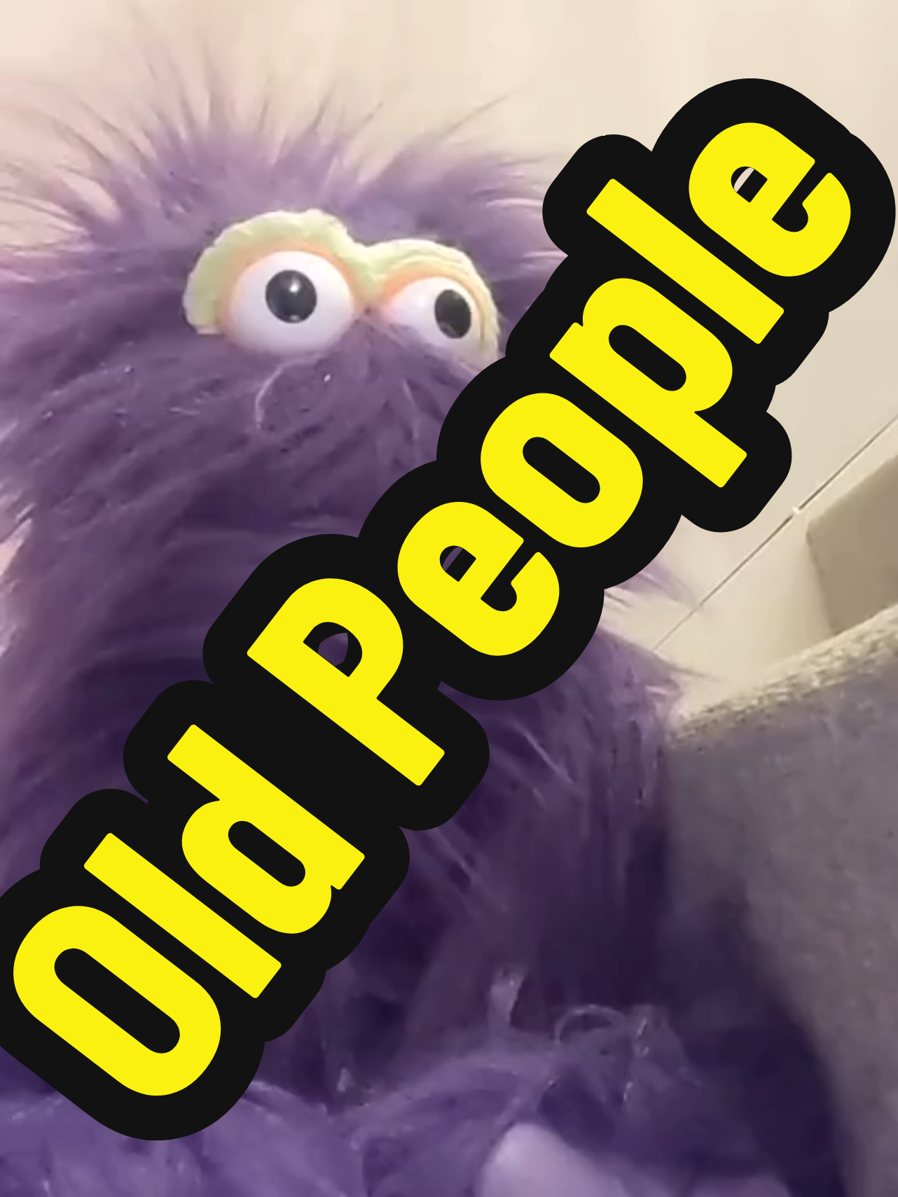 @Periwinkle Fuzzy Monster