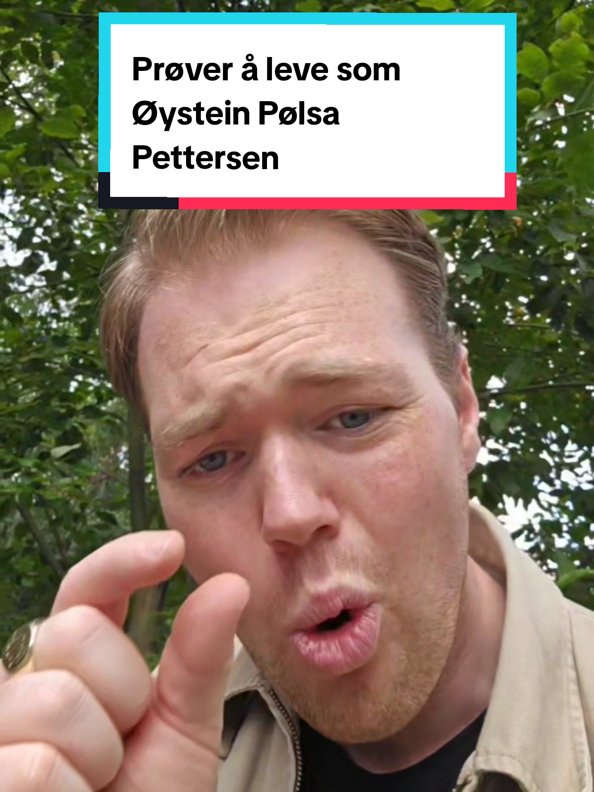 @KAN'KE HOLDE PÅ SÅNN!