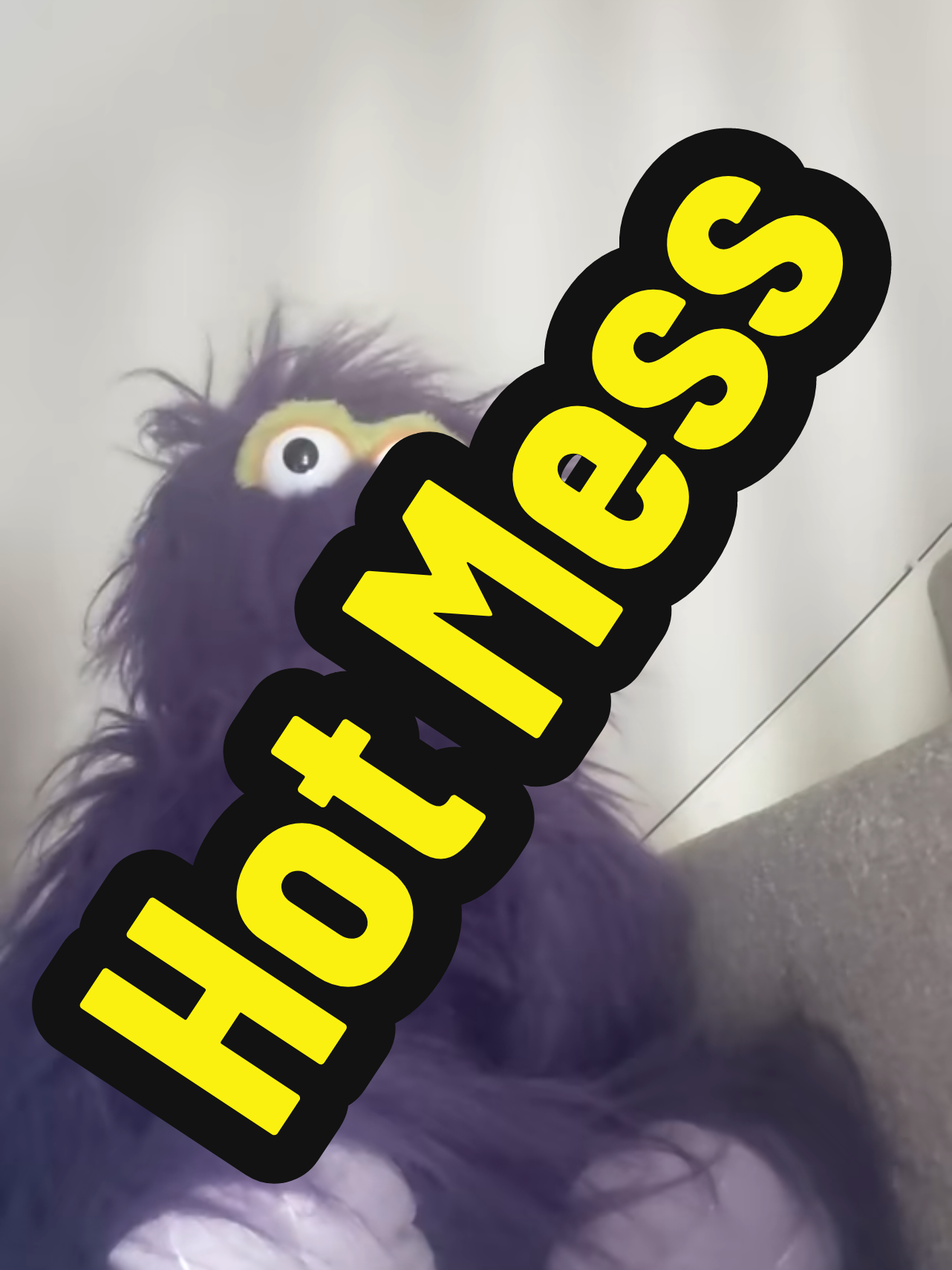 @Periwinkle Fuzzy Monster