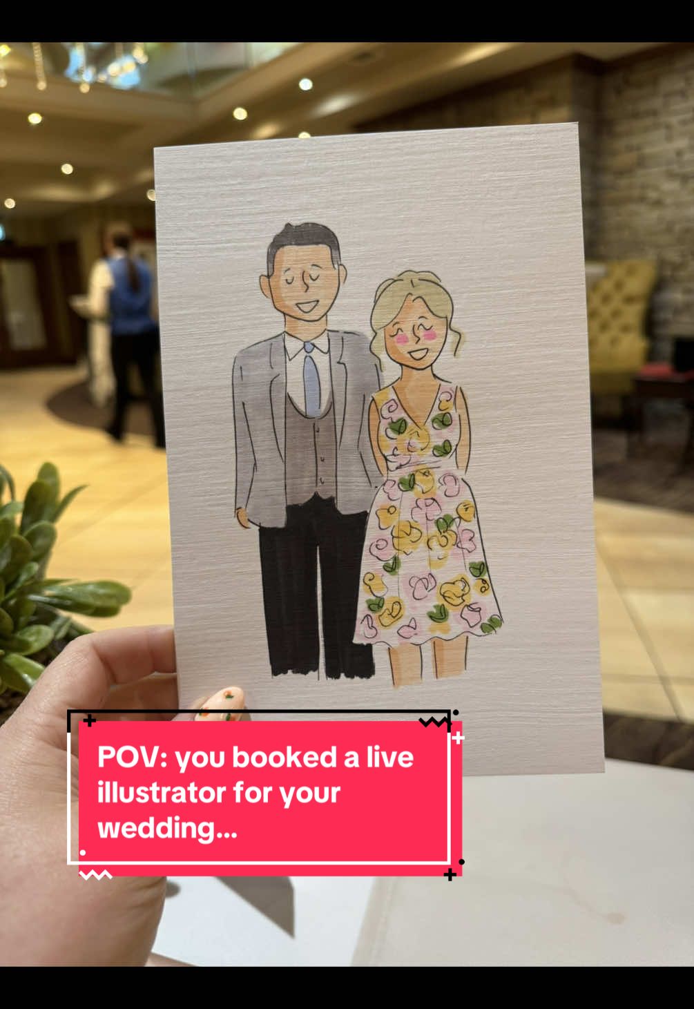 @Draw my guests - live artist