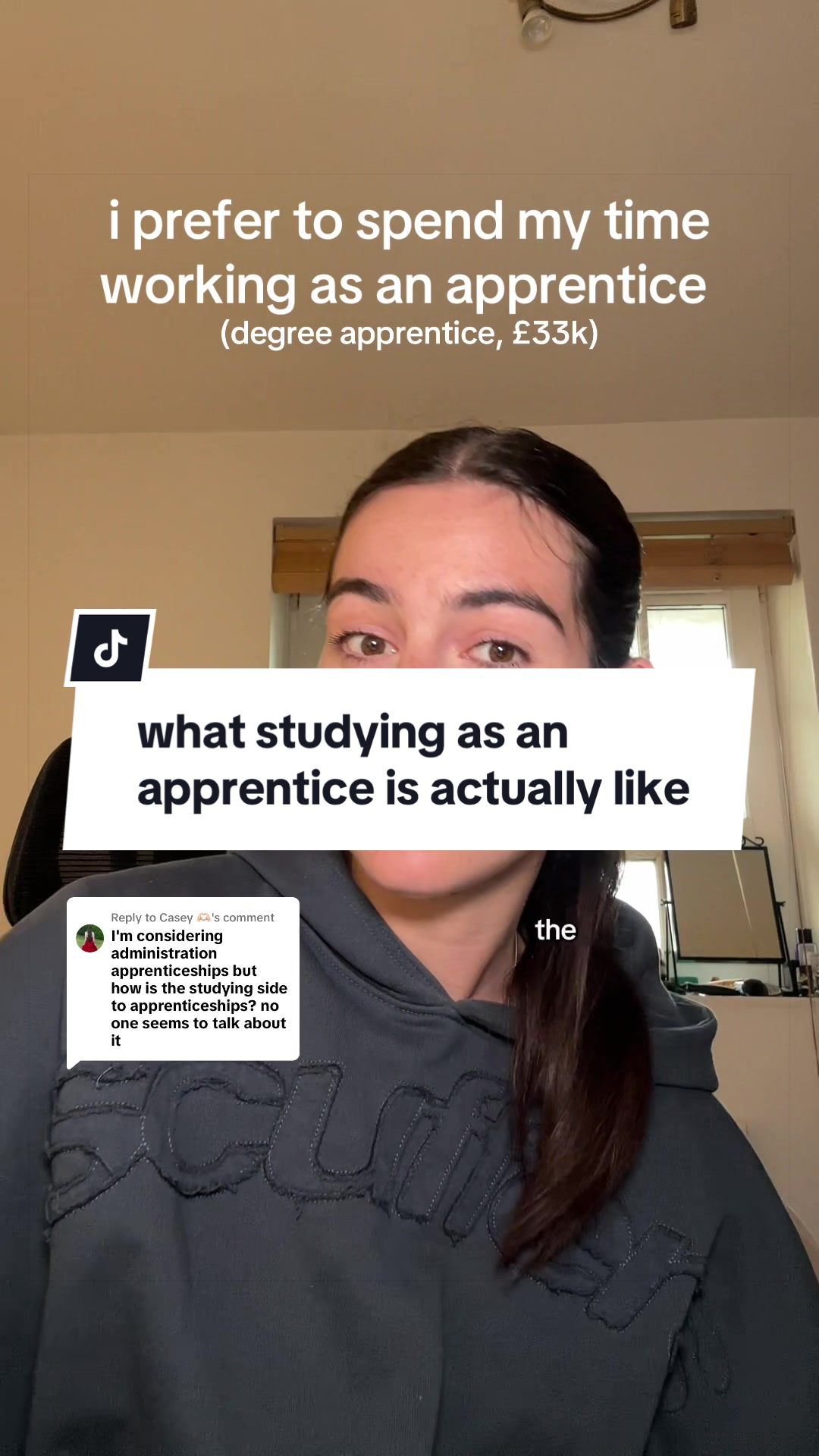 @maisie | degree apprentice