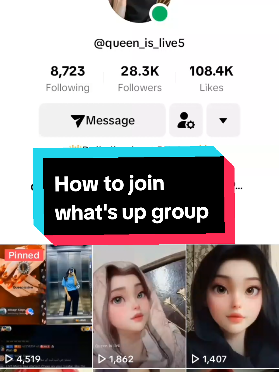 @𝐐𝐮𝐞𝐞𝐧 𝐢𝐬 𝐥𝐢𝐯𝐞~🦋