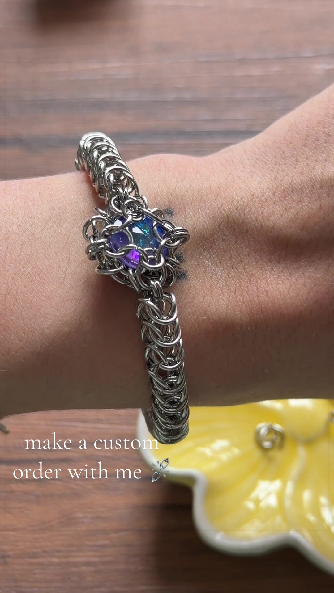 @tam⛓️&zwj;💥 chain maille jewelry