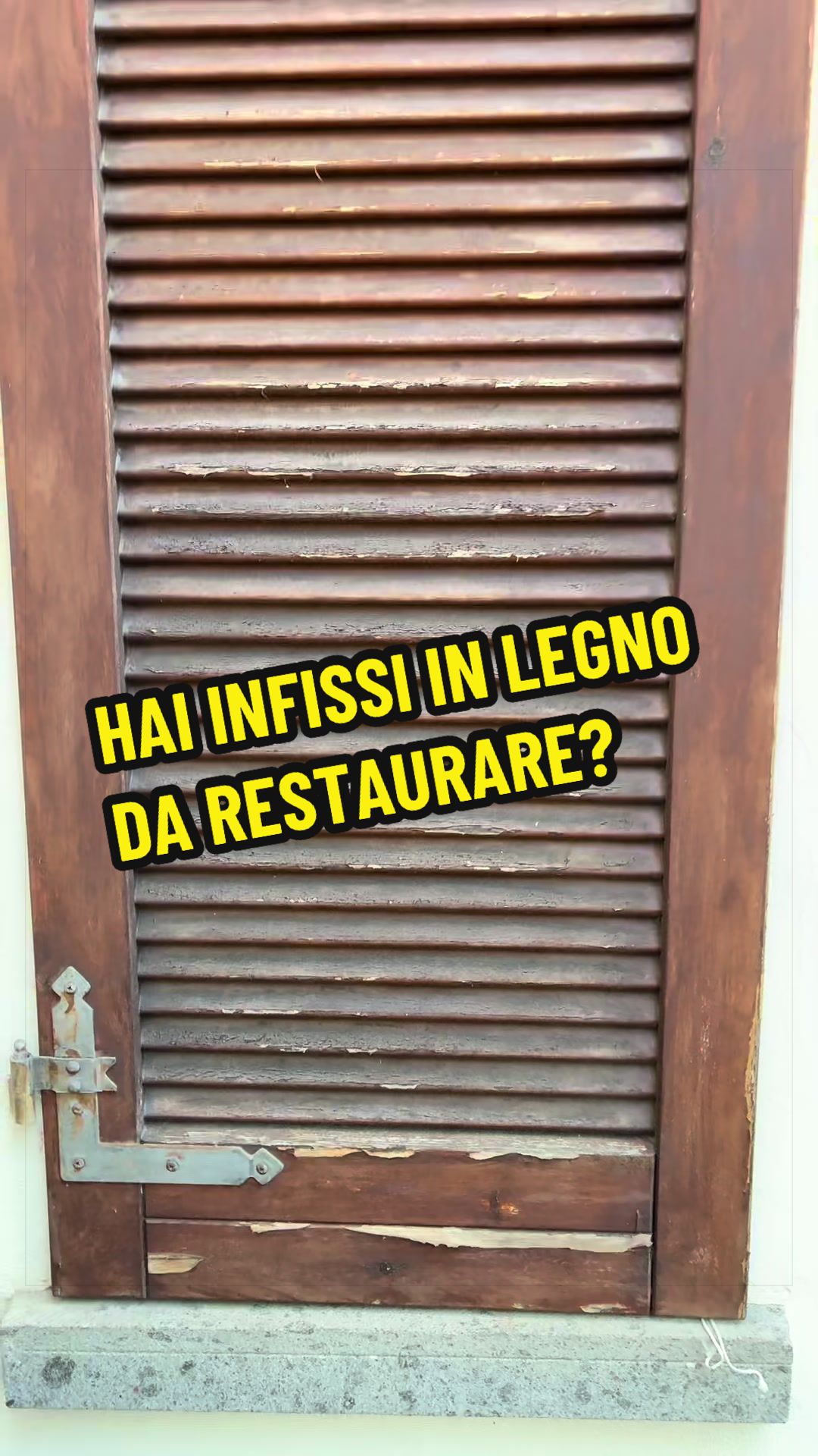 @Restauro Infissi Legno
