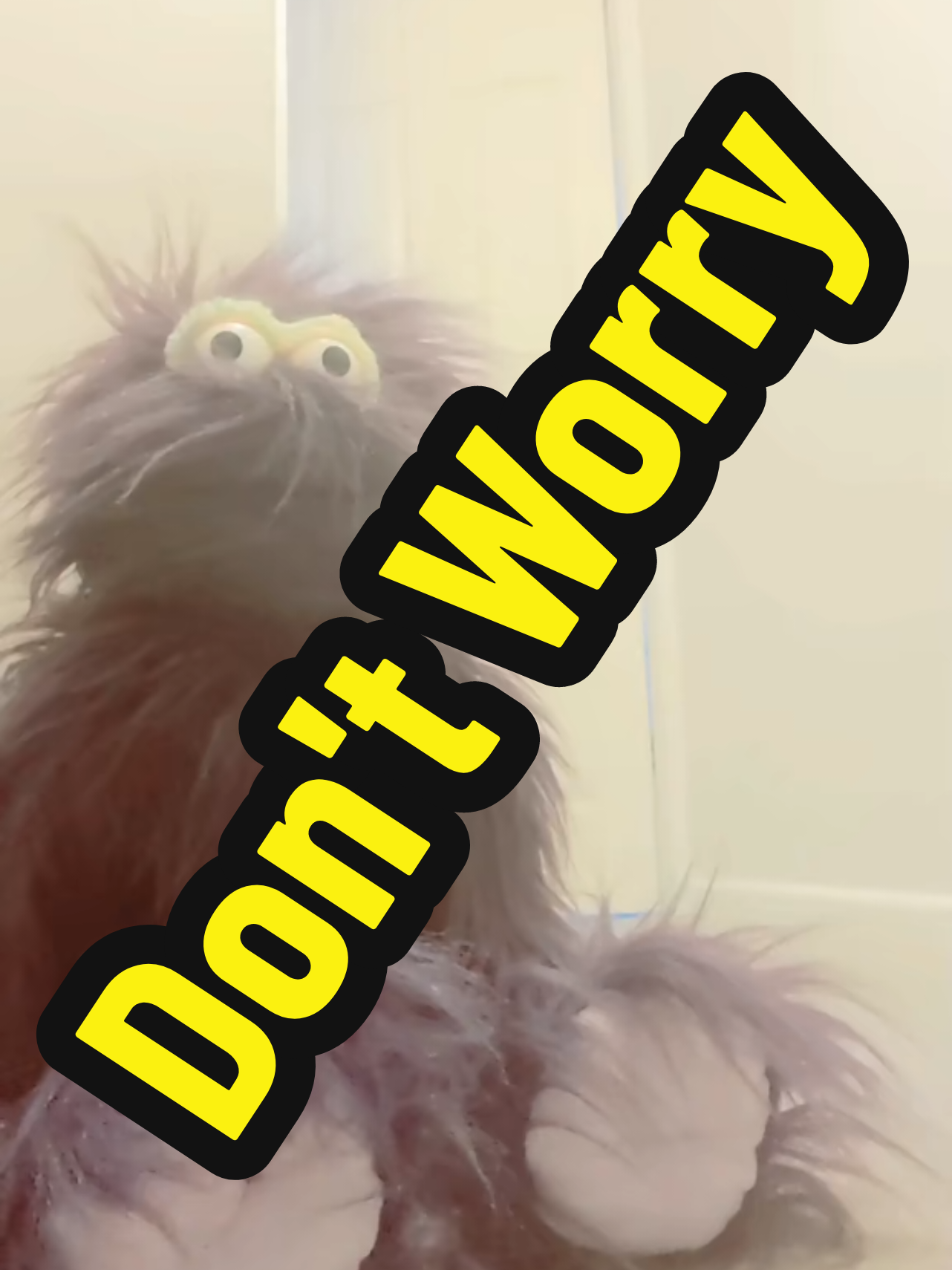 @Periwinkle Fuzzy Monster