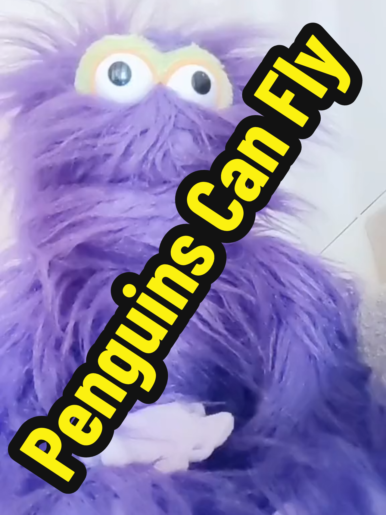 @Periwinkle Fuzzy Monster