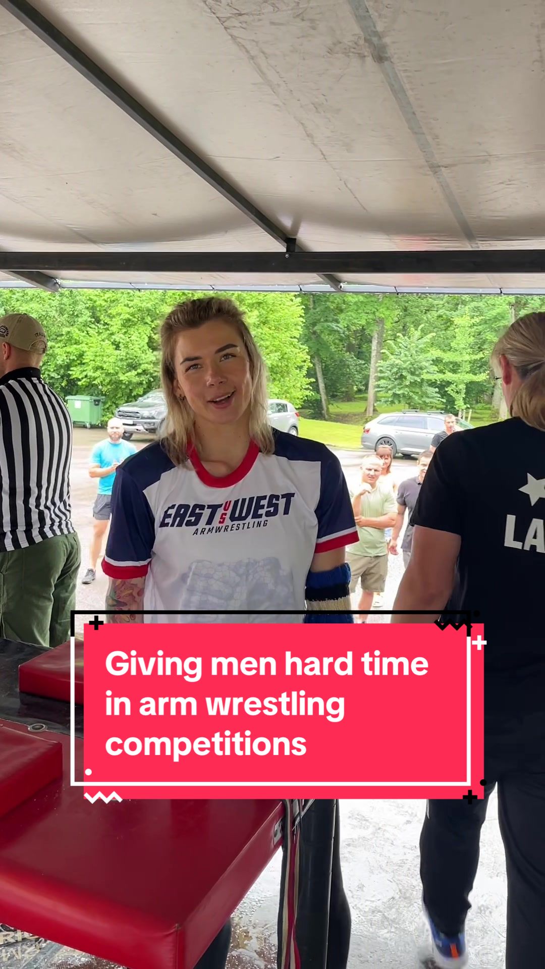 @Arm wrestling girl
