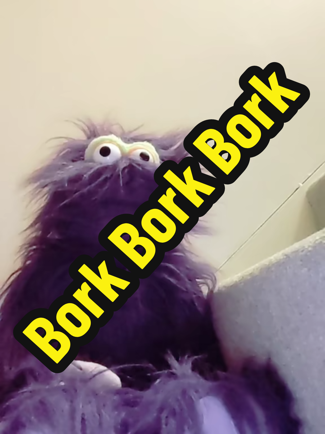 @Periwinkle Fuzzy Monster