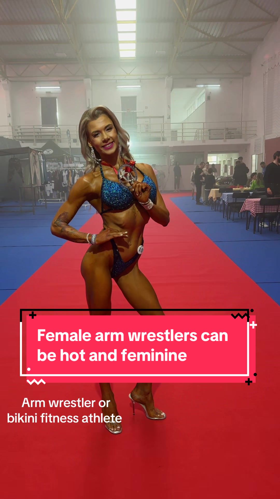 @Arm wrestling girl