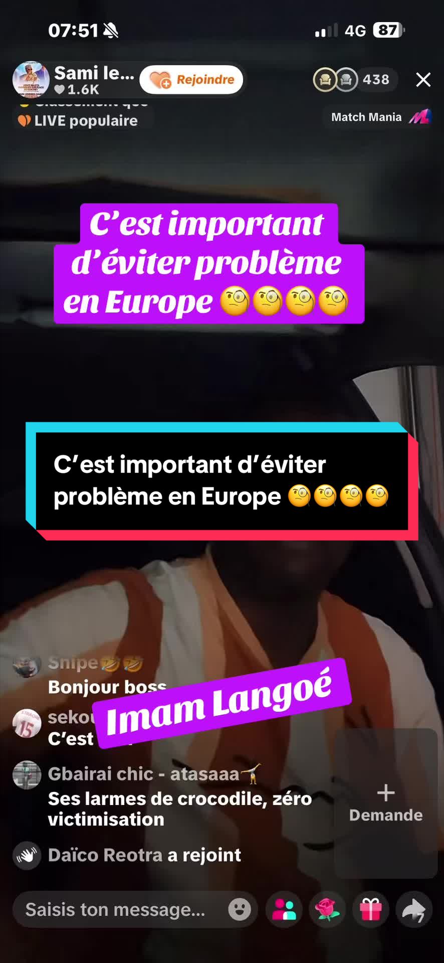 @IMAM LANGO&Eacute;