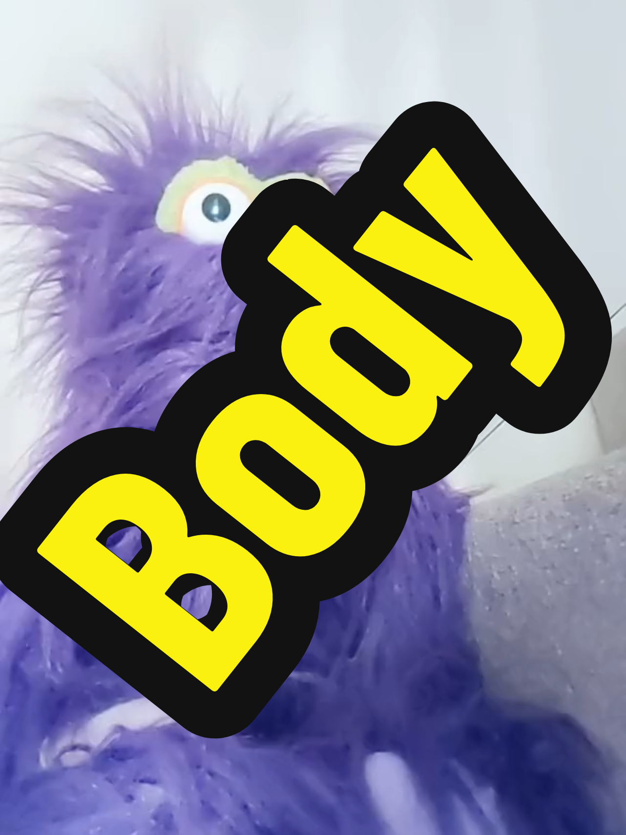 @Periwinkle Fuzzy Monster