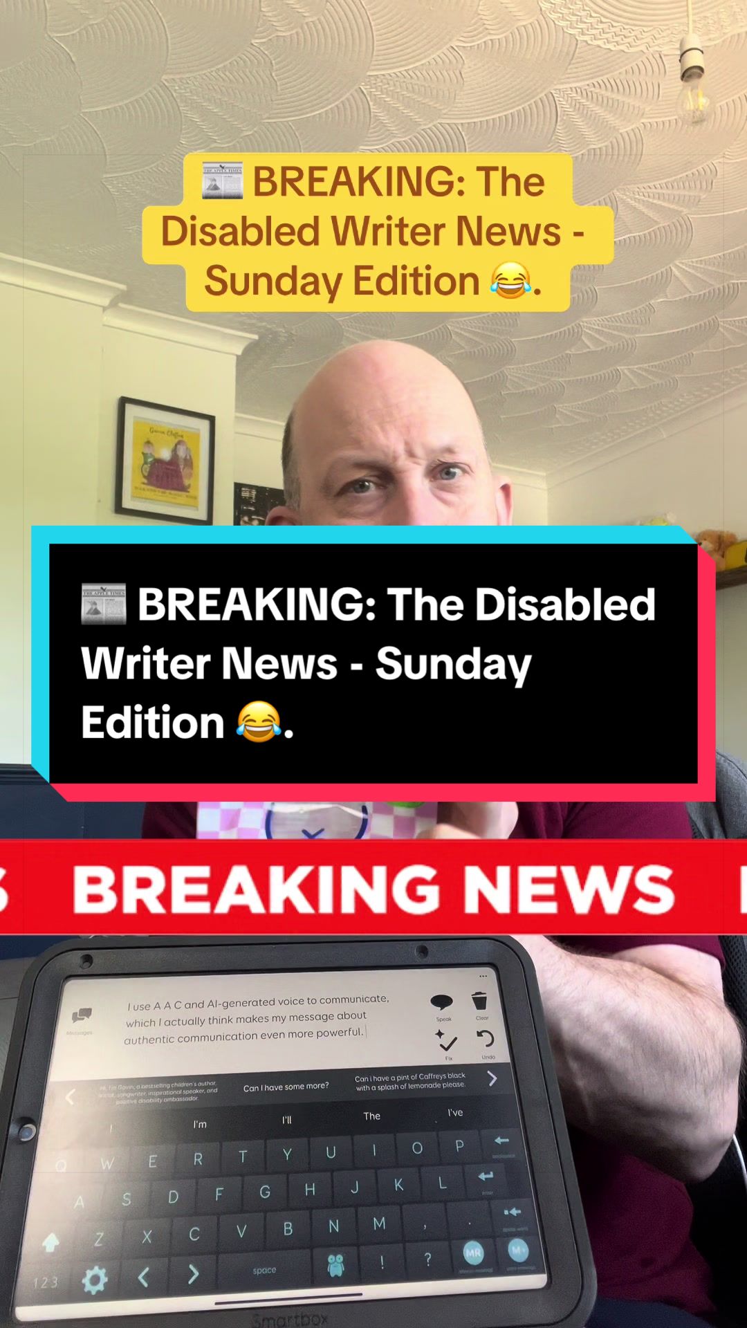 @Gavin Clifton Disabled Writer