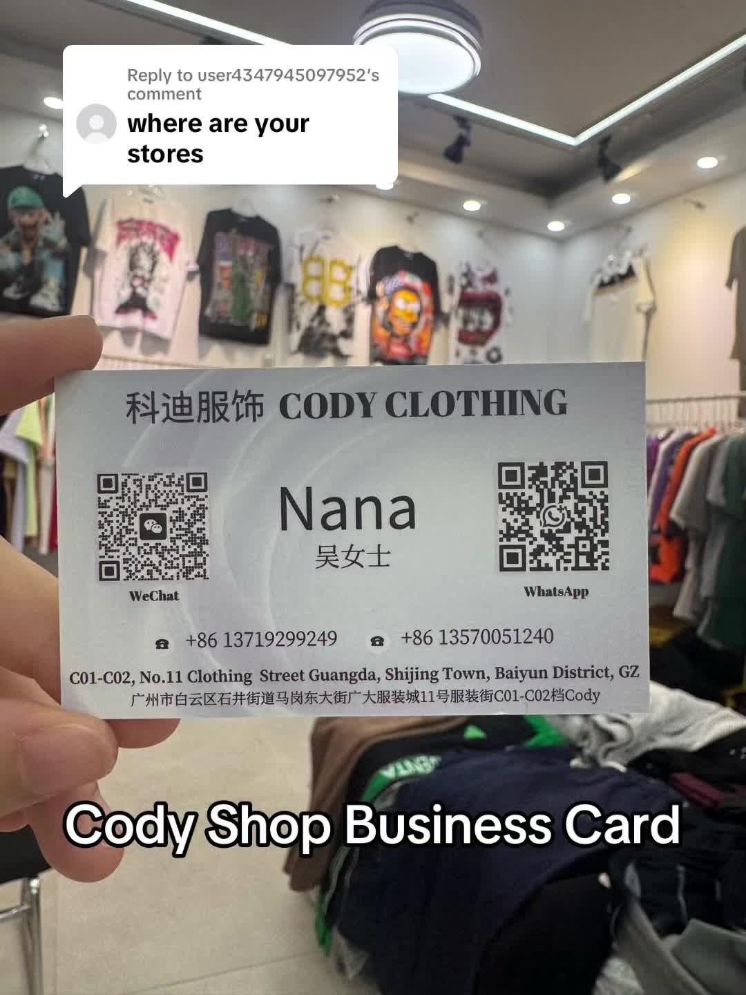 @Cody Tshirts