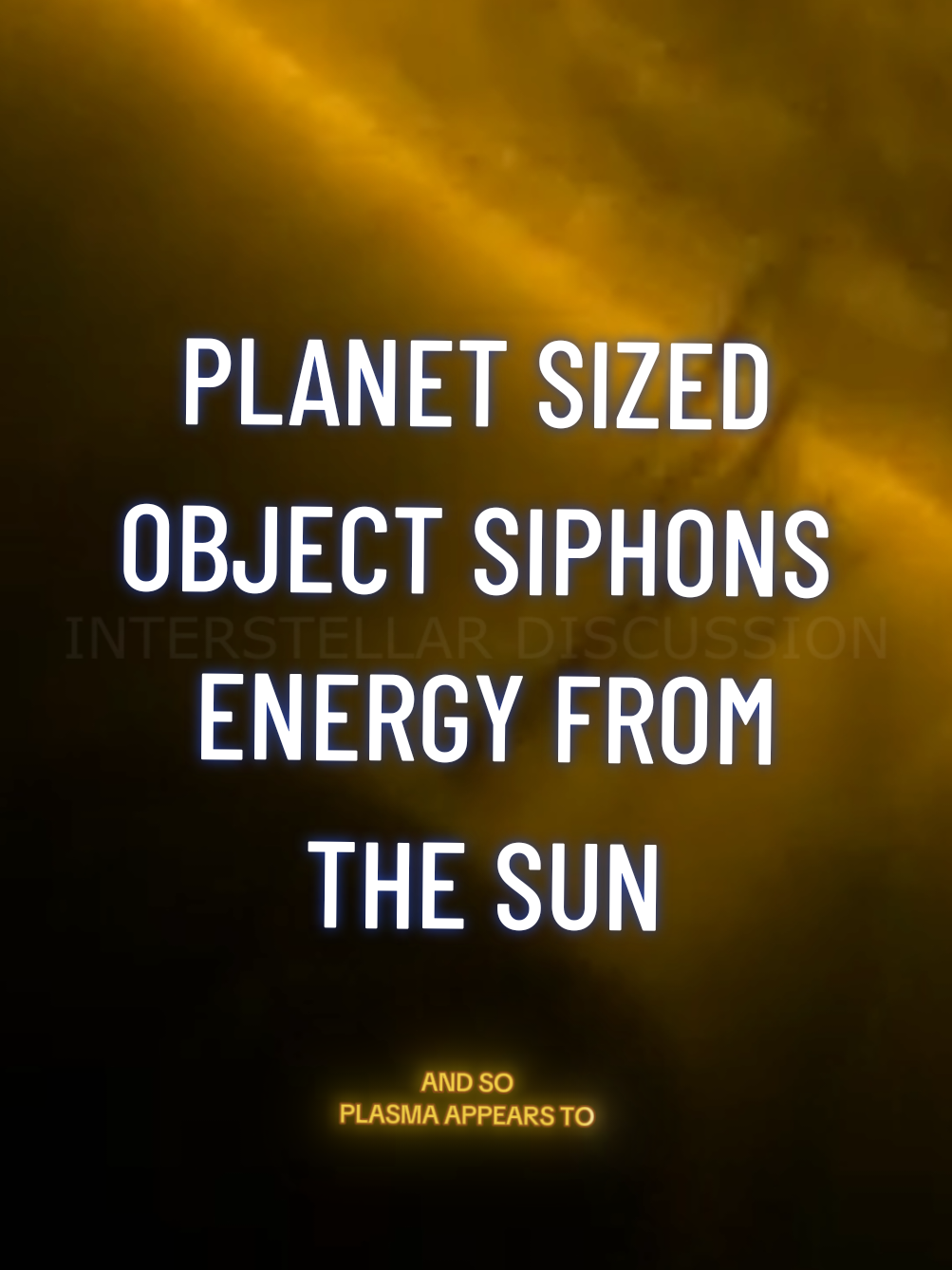 @InterstellarDiscussion