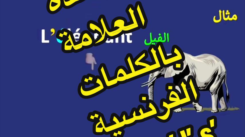 @تعلم الفرنسية مع رهف