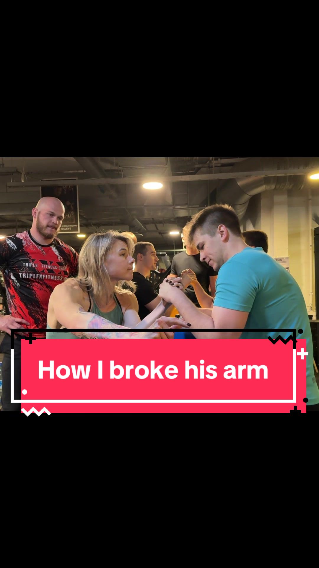 @Arm wrestling girl
