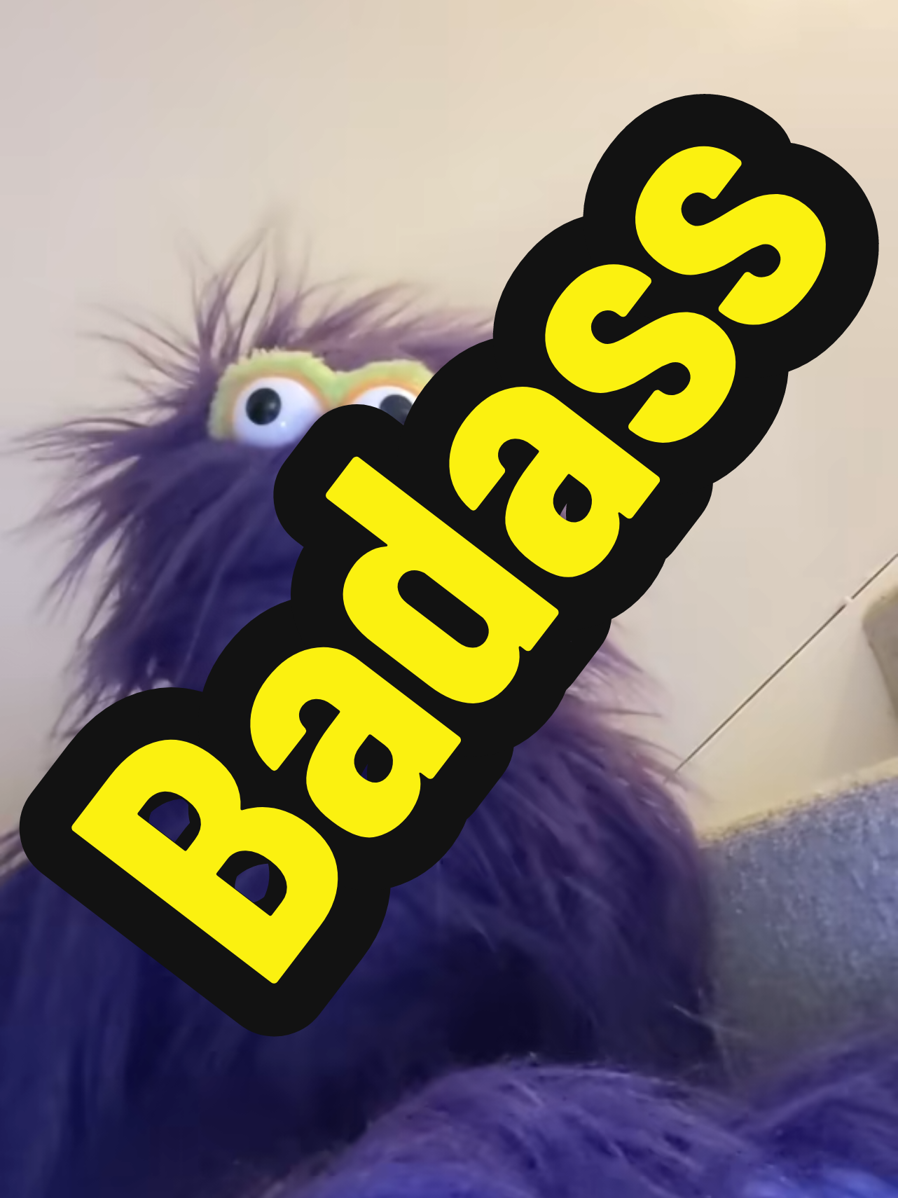 @Periwinkle Fuzzy Monster