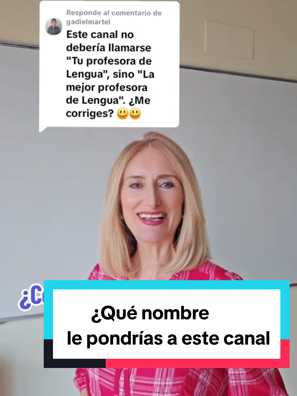 @Tu profesora de Lengua