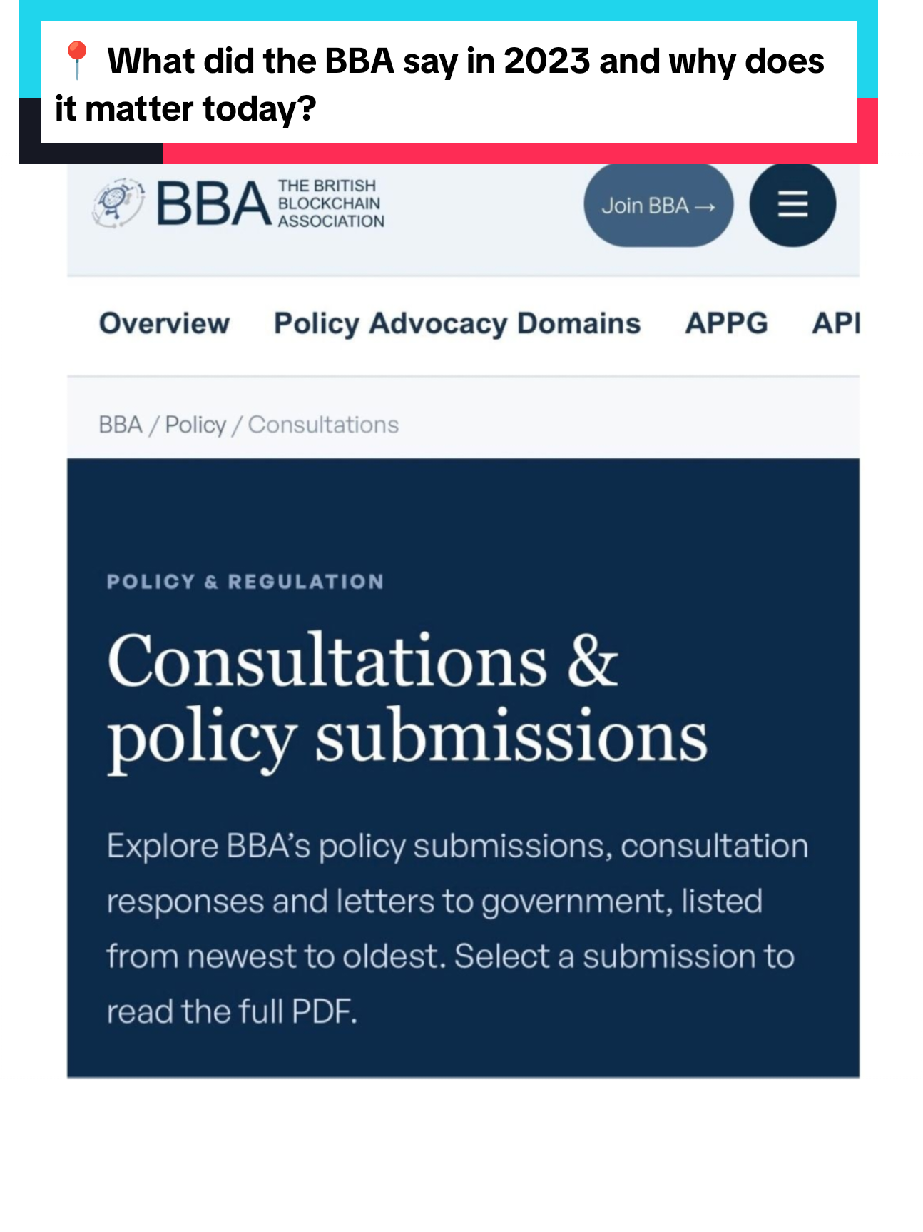 @British Blockchain Association